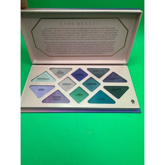 ATHR Beauty Moonlight Crystal Eyeshadow Palette Vegan - Picture 1 of 5